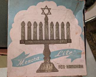 Vintage Menora
