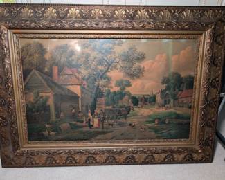 Large Antique Print