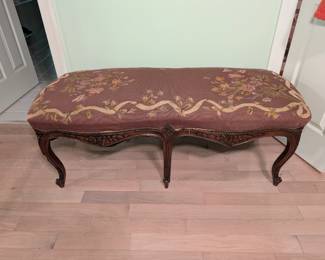 Needlepoint Bench