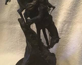 “Mountain Man” by Frederic Remington.  Signed!