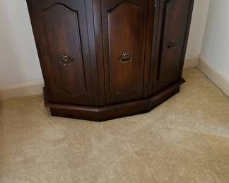 Wooden Hall Cabinet 