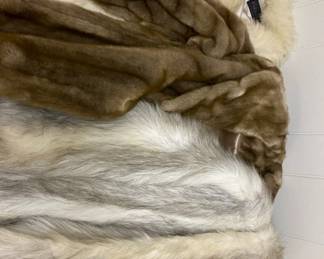 Vintage Womens Fur Coats Olympia, Rabbit Fur, Tissavel 