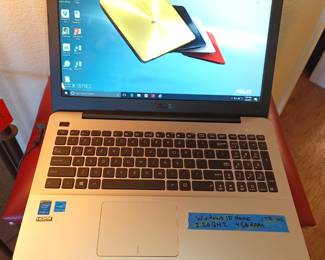 Asus laptop.  2.2 ghz, 4 gb ram, 1tb HD, Windows 10
