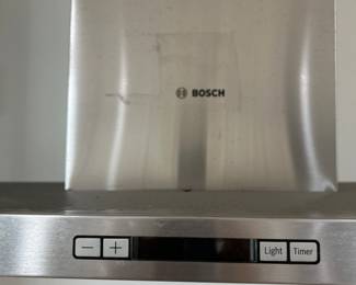Bosch over the stove Fan w/Light & Timer