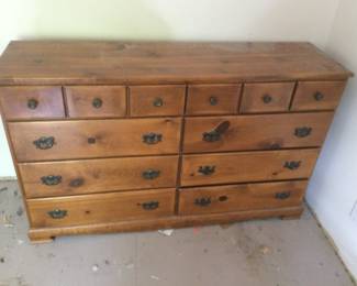 8 Drawer Pine Dresser