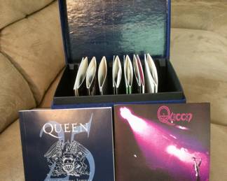 Musical Group "Queen" 8 Set DVD in Velvet Box