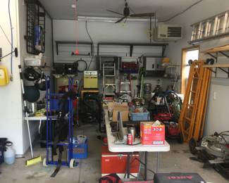 Filled Garage