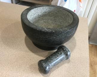 Mortar & Pestle Marble (Large) 