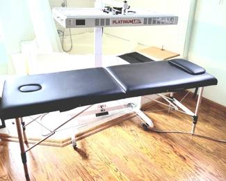Platinum LED Red Therapy    Portable Massage Table