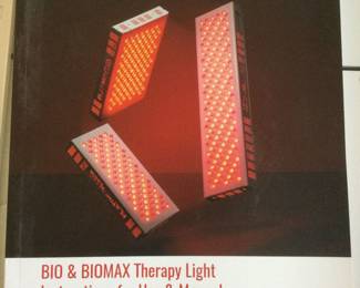 Platinum Therapy Light Instruction Booklet