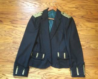 Custom Made Scottish Bagpipe Jacket
