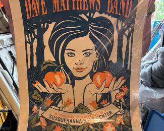 Vintage Original Dave Matthews Band Poster