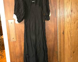 Vintage Women's dress with rhinestone embeleshments