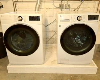 LG ThinQ Washer and Dryer