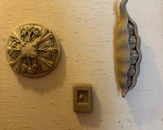 Stone and Cement wall hangings