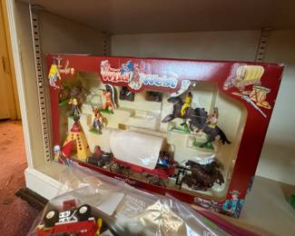 Vintage Britains Wild West Toys