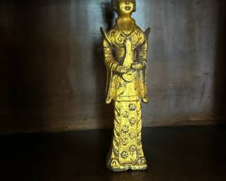 Vintage and Antique Cast Metal Statues and Figurines