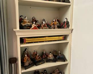 Vintage and Antique Hina dolls