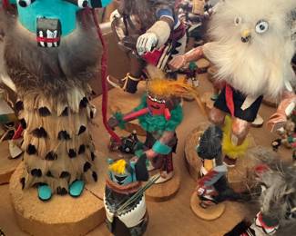 MORE KACHINA. WE'VE UNBOXED MORE! LARGE, SMALL AND MINI