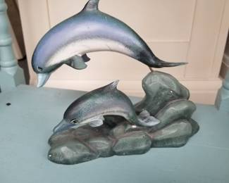 Dolphin sculpture