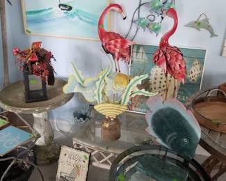 Metal wall art & table art