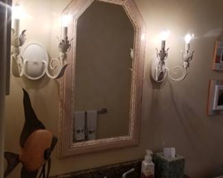Vanity mirror & lights