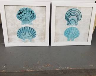 Scallop shell art
