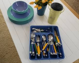 Colorful flatware