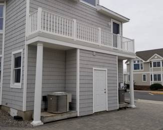 Limited amount of vinyl railing