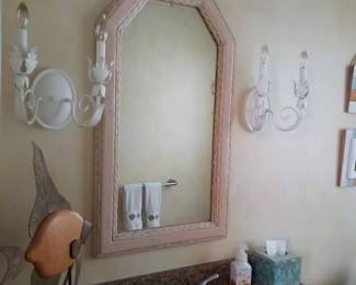 Vanity mirror & lights