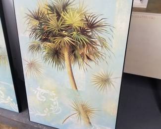 Palm tree art