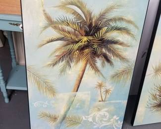 Palm tree art