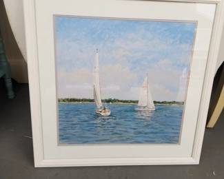 Sailboat scene