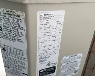 R410A mfg. June 2019