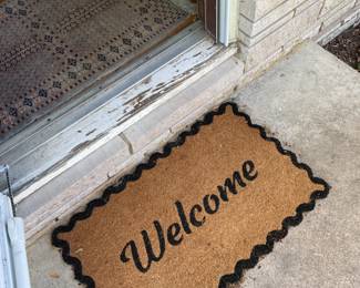 Welcome mat
