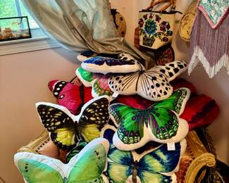 Butterfly pillows