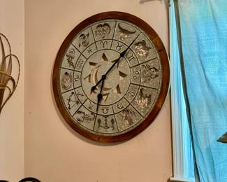 Astrology clock