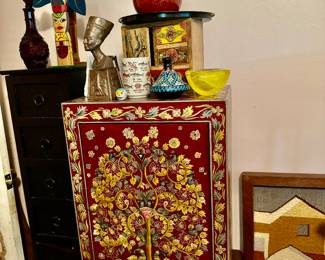 Beautiful painted chest