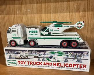 Hess Truck and Helicopter