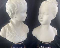 Limoges busts $250.00 pair