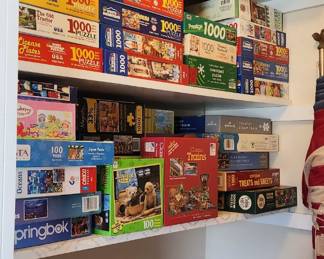 Puzzles and some vintage games 
