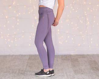 Lilac Women’s Athletic Pants with Drawstring 