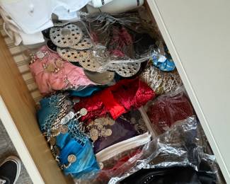 belly dancing accessories & belts