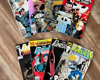 Marvel Comics from the 90's! - Various Punisher Comics - 8 comics!