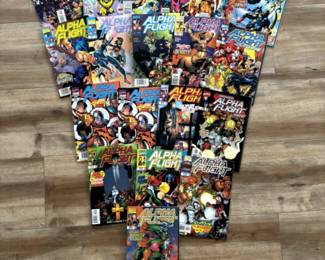 Various Vintage Marvel Comics – Alpha Flight –20 Comics!	
