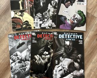 Vintage DC Comics – Batman Detective – 6 Comics!
