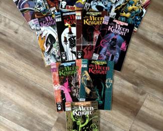 Vintage Marvel Comics – Moon Knight– 12 Comics!