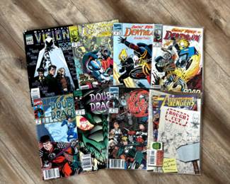 Various Vintage Marvel Comics – Moon Knight & More –8 Comics!