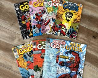 Vintage DC Comics – New Gods– 8 Comics!