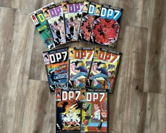 Vintage Marvel Comics – D.P.7 – 10 Comics!